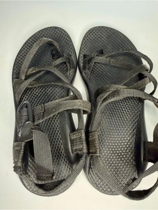 Chaco Women's Classic Black Outdoor Hiking Strappy Sandal Size 7 - Picture 9 of 12